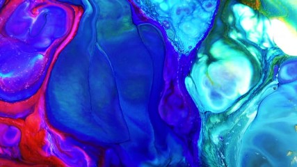 Very Nice Surface Moving Surface Liquid Paint Background Texture Video.