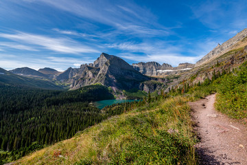 Obraz premium The Grinnell Glacier Trail