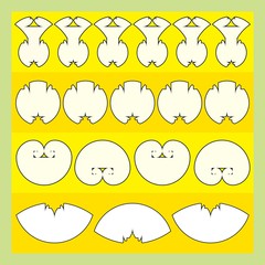 pattern with golden ratio