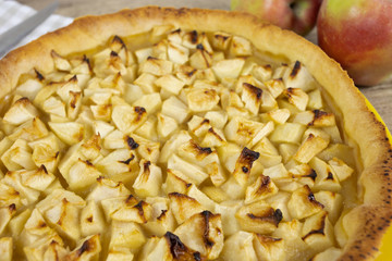 tarte aux pommes