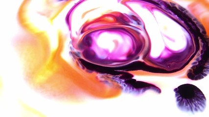 Very Nice Surface Moving Surface Liquid Paint Background Texture Video.