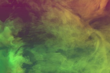 Cute dark mystery clouds of smoke colorful background or texture - 3D illustration of smoke