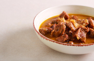 Beef stew with gravy