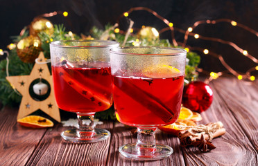 Hot spicy punch drink