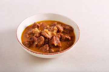 Beef stew with gravy