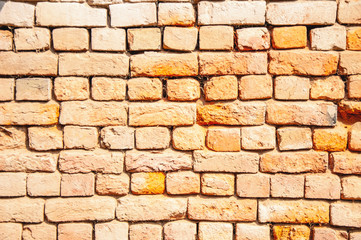 Background of the old brick wall