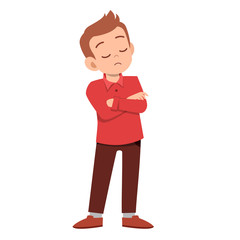 handsome good looking man express his emotion