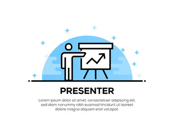 PRESENTER ICON CONCEPT
