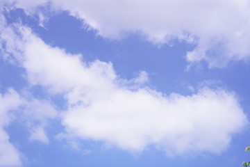 blue sky with clouds