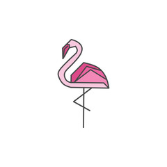 flamingo vector illustration