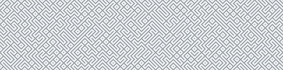 Truchet Random Pattern Generative Tile Art background illustration