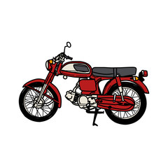 Obraz na płótnie Canvas vintage motorcycle