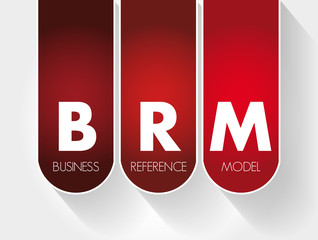 BRM - Business Reference Model acronym, business concept background