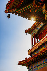 Fototapeta na wymiar The Lama Temple in Beijing