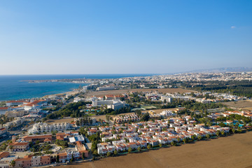 Beautiful view of small European town