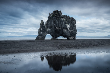 Hv&iacute;tserkur Hvitserkur Sea Stack in Iceland