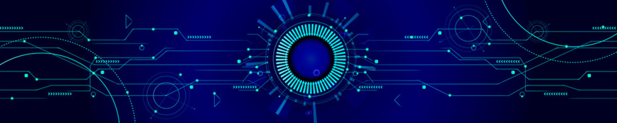 design circuit board. Illustration Abstract