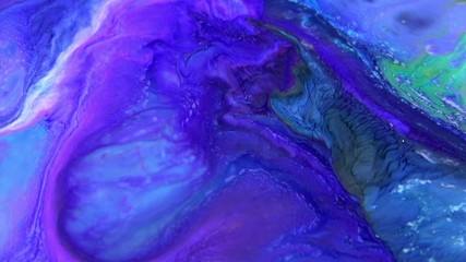 Very Nice Surface Moving Surface Liquid Paint Background Texture Video.