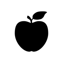 Apfel und Hintergrund