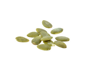 pumpkin seedsisolated on white background