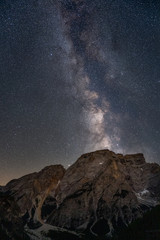 Milchstraße über den Dolomiten