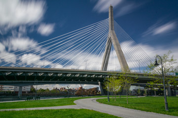 Fototapeta premium Leonard P. Zakim Bridge