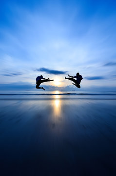 Flying Kick Vs Flying Kick  S