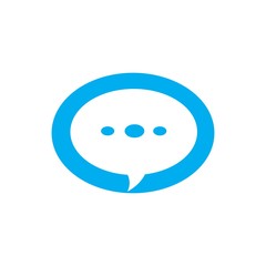 chat logo vector