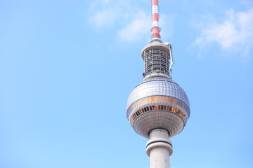 Berliner Fernsehturm TV tower Berlin Germany © tktktk