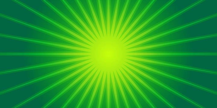 green background