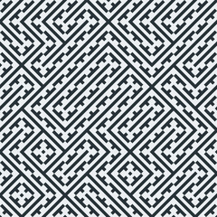 Truchet Random Pattern Generative Tile Art background illustration