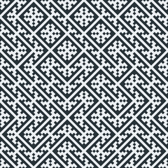 Truchet Random Pattern Generative Tile Art background illustration