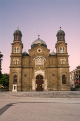 Fototapeta na wymiar Saints Cyril and Methodius Orthodox Church Burgas Bulgaria