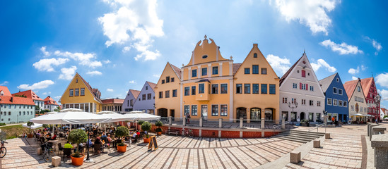 Altstadt, Donauwörth, Bayern, Deutschland 