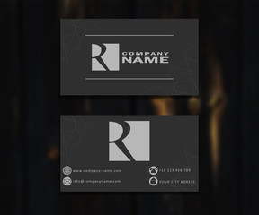 Business card - obrazy, fototapety, plakaty