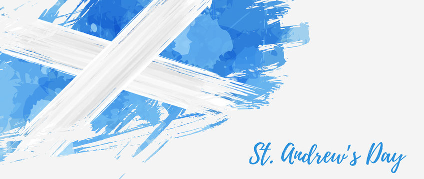 St. Andrew's day holiday background