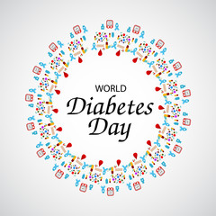 World Diabetes Day Awareness.