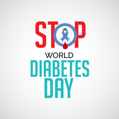 World Diabetes Day Awareness.