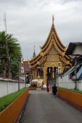 Entrance to Wat Saen Muang Ma Luang, Chiang Mai, Thailand