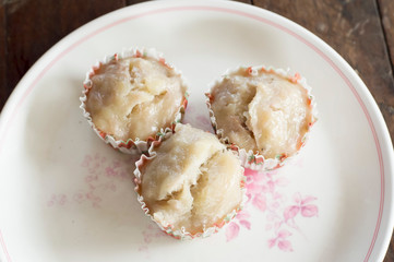 banana cups cake