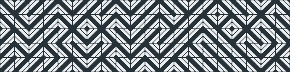 Fototapeta premium Truchet Random Pattern Generative Tile Art background illustration