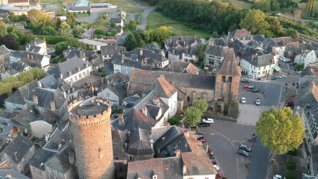 Allassac (Corr&egrave;ze, France) - Vue a&eacute;rienne