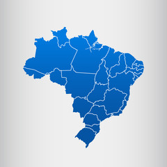 map of Brazil