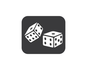 dice cubes icon vector illustration design