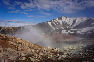 Beautiful and serene landscape of Iceland. 