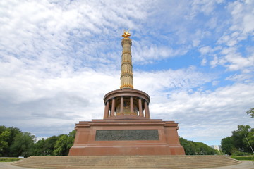 Victory Column historical monument tower Berlin Germany