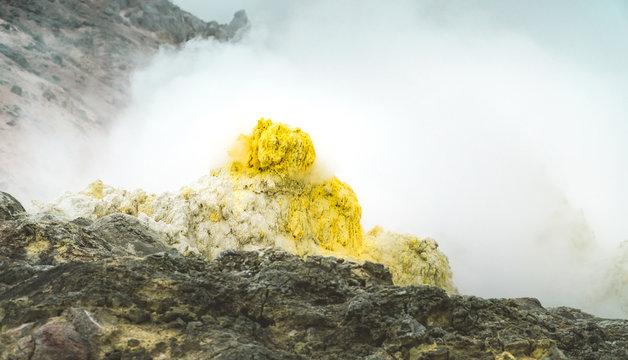 Mount Io And Sulfur