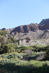 Small house in the mountain