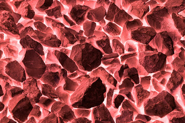 Abstract Burgundy background with a picture of a light strip, a set of stars, highlights. Fine texture