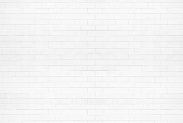 white brick wall of texture background